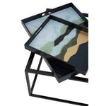 Celina Set Of 2 Assorted Colour Nesting Tables