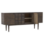 Lucca Recycled Dark Oak Wood Sideboard