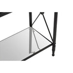 Axis Rectangular Black Finish Side Table