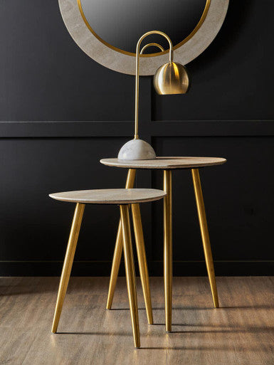 Cadio Set Of Two Shagreen Tables