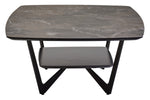Imperia Grey Ceramic Marble Effect Coffee Table