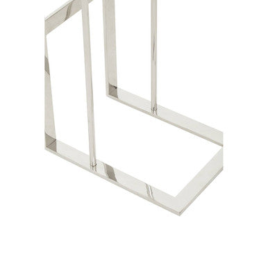 Oria Silver Side Table