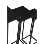 Mandoli Nest Of 3 Black Side Tables