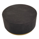 Naro Black And Gold Concrete Look Coffee Table