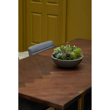 Brando Acacia Wood effect Dining Table