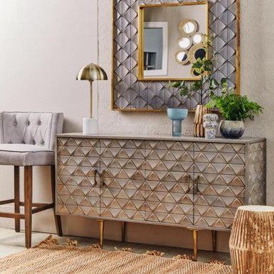 Siro 4 Door Mango Wood Sideboard