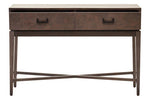 Dimaro Antique Grey Two Drawer Console Table