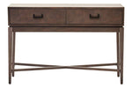 Dimaro Antique Grey Two Drawer Console Table