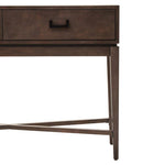 Dimaro Antique Grey Two Drawer Console Table