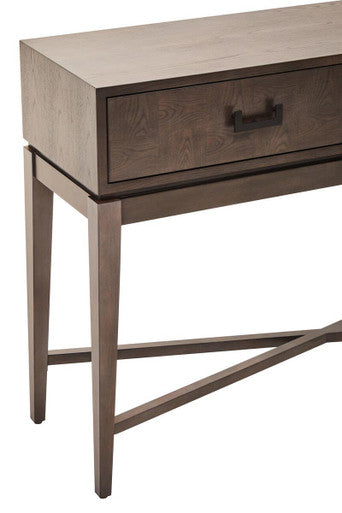 Dimaro Antique Grey Two Drawer Console Table