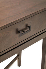 Dimaro Antique Grey Two Drawer Console Table