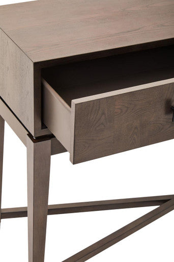 Dimaro Antique Grey Two Drawer Console Table