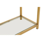 Vogue Matte Gold Console Table