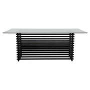 Vogue Matte Black Dining Table