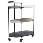 Corra 3 Tier Marble Trolley