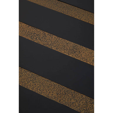 Aris Black And Gold Side Table