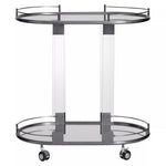 Oria Drinks Trolley in Metallic Frame