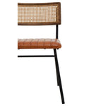 Buffalo Tan Leather Dining Chair