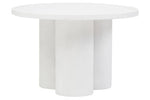 Walsa Whitewash Mango Wood Column Detail Coffee Table