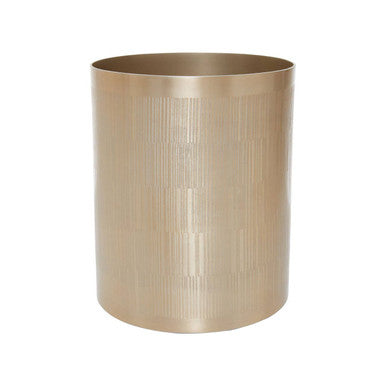 Allegra Champagne Finish Waste Bin