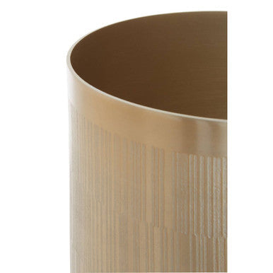 Allegra Champagne Finish Waste Bin