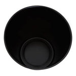 Allegra Kiara Stainless Steel Black Waste Bin