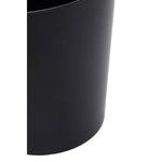 Allegra Black Stainless Steel Waste Bin
