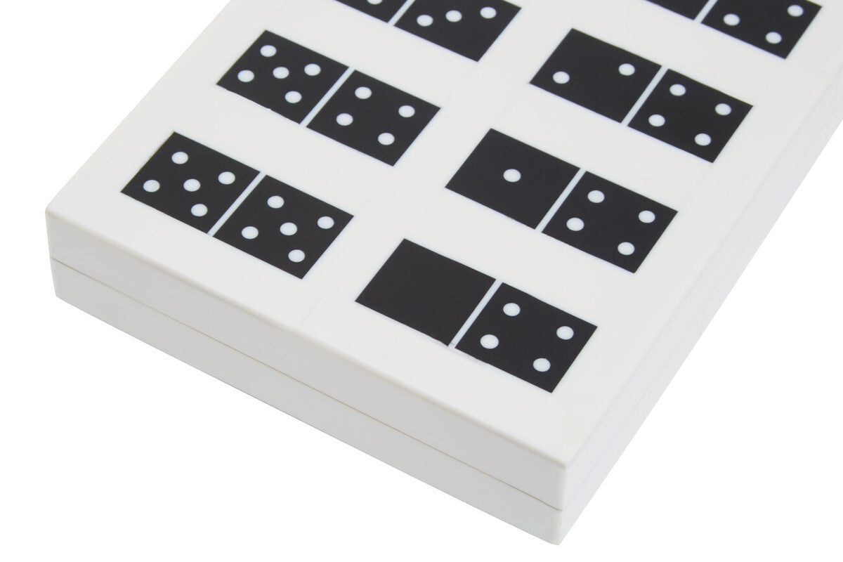 Churchill Games Black and White Domino Box Set