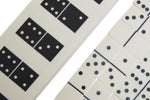 Churchill Games White and Black Finish Domino Box