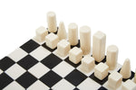 Churchill Games Small Black and White Foldable Chess Set