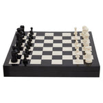 Churchill Games Black and White Chess Set