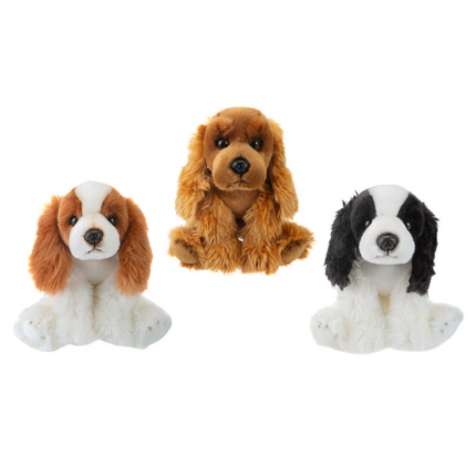 Natural World Cocker Spaniel Super Soft Plush Toy - 30cm-Bargainia.com