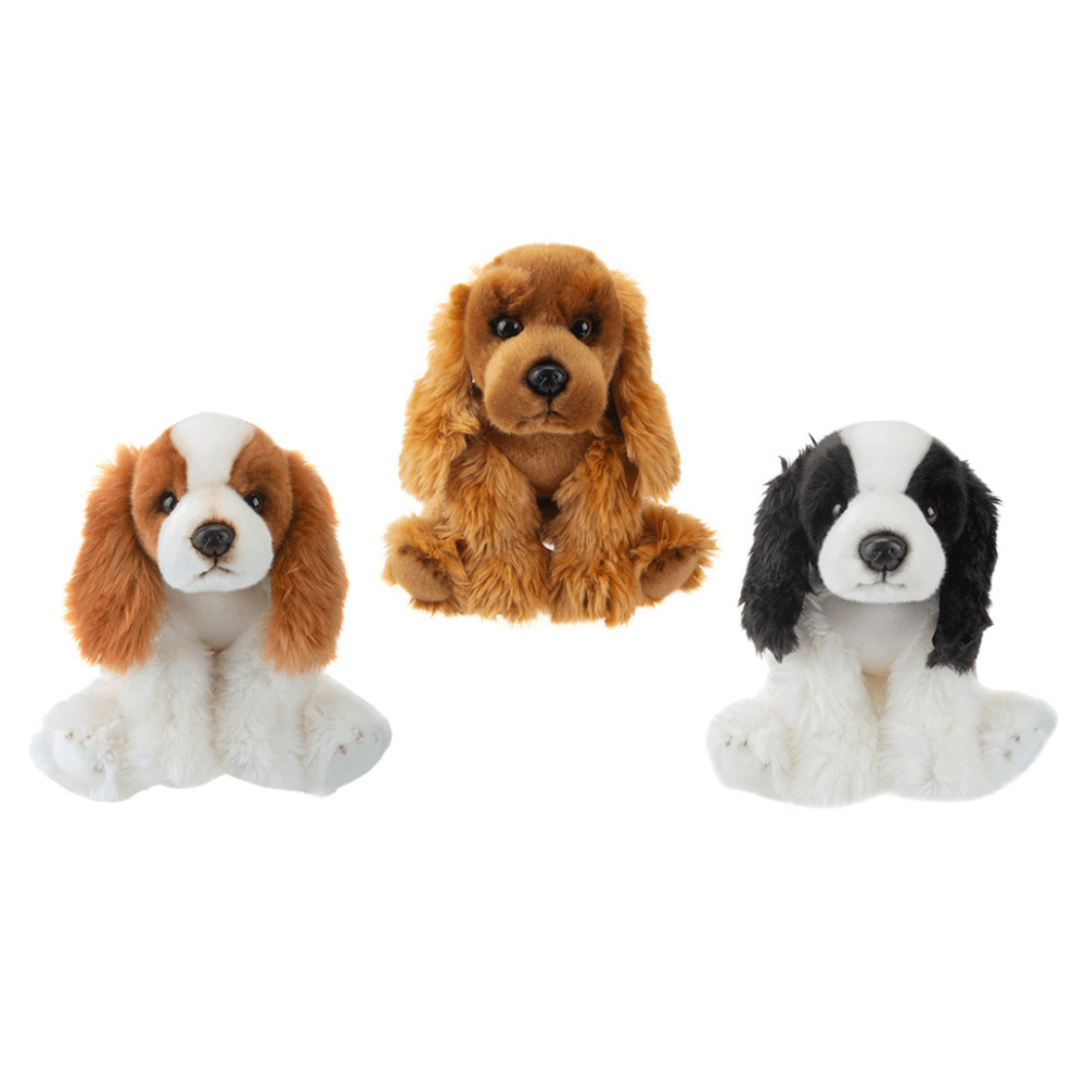 Natural World Cocker Spaniel Super Soft Plush Toy 30cm Bargainia