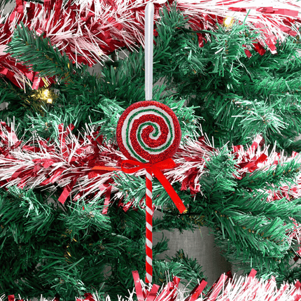 Christmas Decorations Candy Cane Lollipops 2 Pack