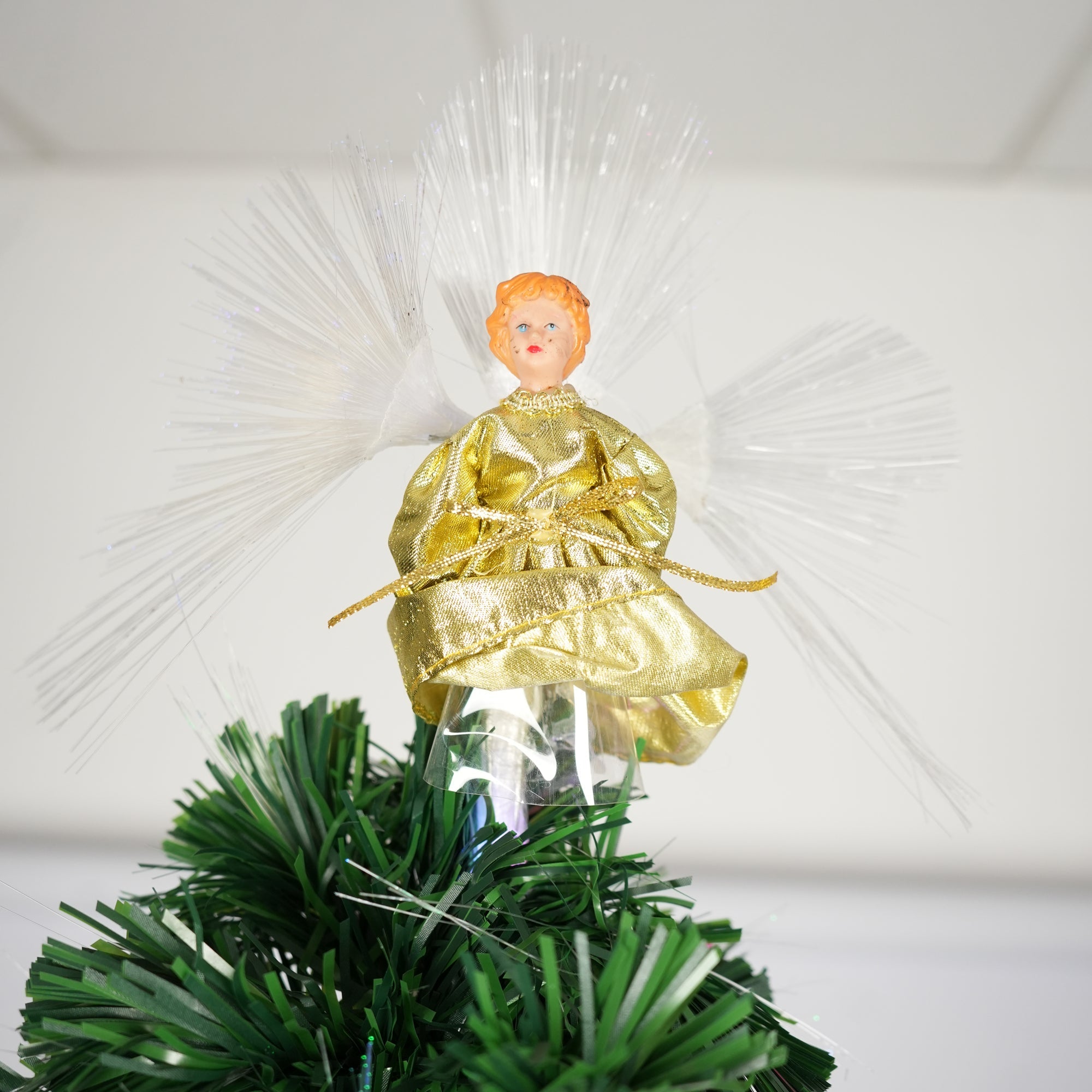 6FT Artificial Christmas Tree With Fibre Optics With Butterflies - Bargainia.com -  - 92279