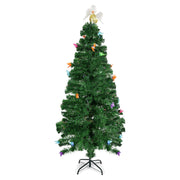 6FT Artificial Christmas Tree With Fibre Optics With Butterflies - Bargainia.com -  - 92279