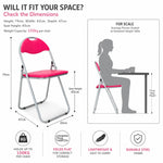 Bravich Candy Folding Chair - Pink