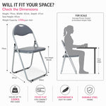 Bravich Candy Folding Chair - Grey