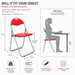 Bravich Candy Folding Chair - Red