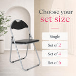 Bravich Candy Folding Chair - Black