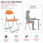 Bravich Candy Folding Chair - Orange