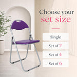 Bravich Candy Folding Chair - Purple