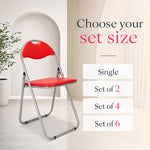 Bravich Candy Folding Chair - Red