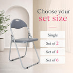 Bravich Candy Folding Chair - Grey
