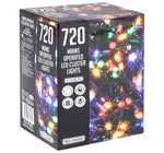 720 LED Cluster Lights - Multi Colour - 10M - Bargainia.com - 
