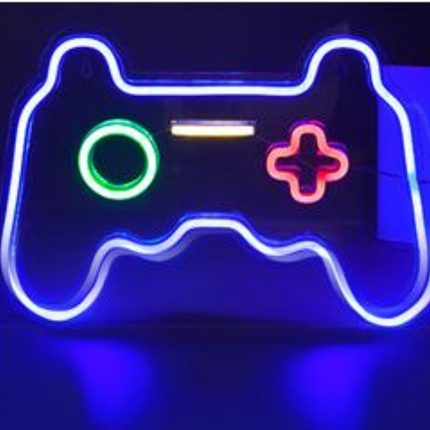 Gaming Controller Neon Light Sign