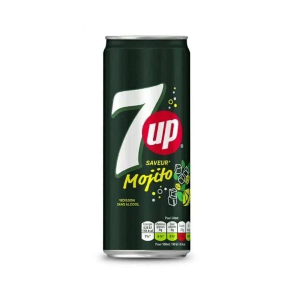 7UP Mojito Can 24 x 330ml (UA Import) Drinks Partner