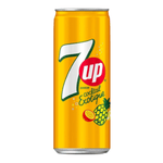 7UP Saveur Cocktail Exotique Can 24 x 330ml (UA Import) - Bargainia.com - 