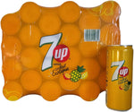 7UP Saveur Cocktail Exotique Can 24 x 330ml (UA Import) - Bargainia.com - 