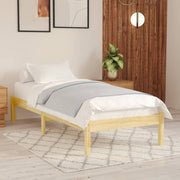 810002 vidaXL Bed Frame without Mattress Solid Wood 90x200 cm - Bargainia.com - 8720286762288 - 810002